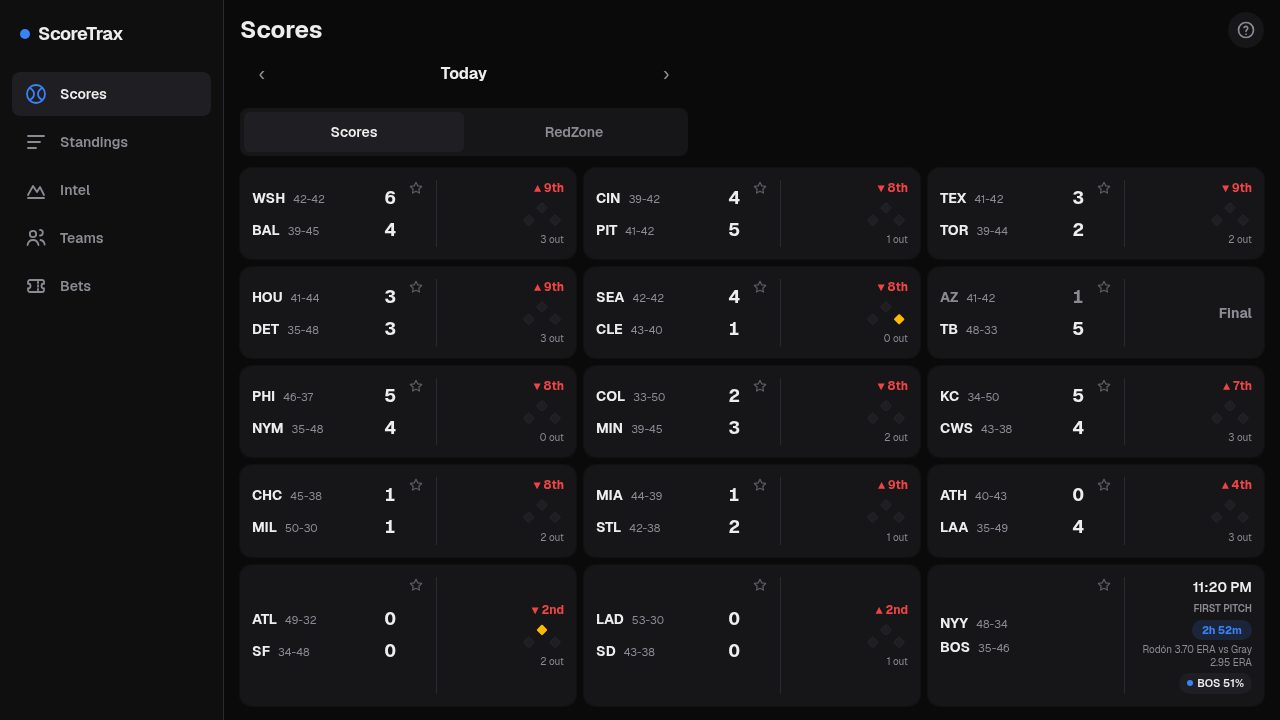 scoretrax screenshot